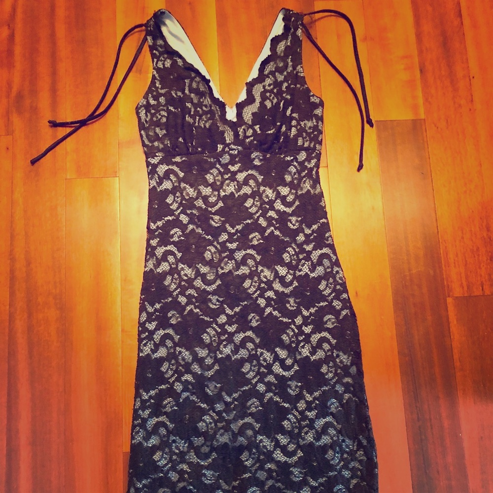 Women’s Black Lace Dress, Size S